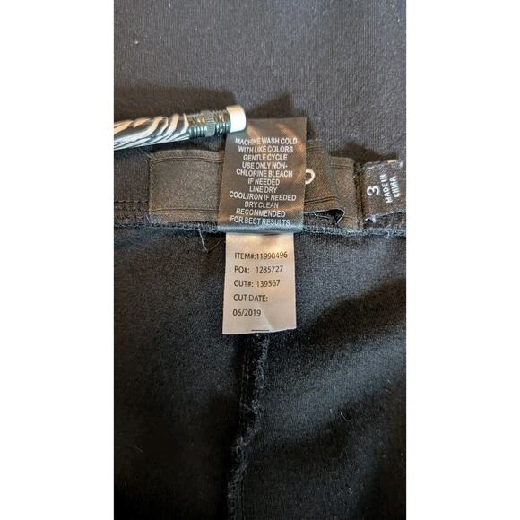 Torrid Betsey Johnson Georgette Floral Stripe Tunic + Black Leggings 3X OUTFIT - Picture 11 of 13